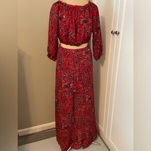 Boho maxi 2 piece set XL